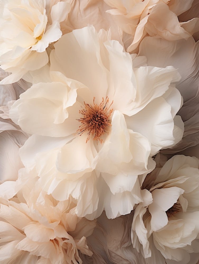 Boho Dried Flowers Peony 4