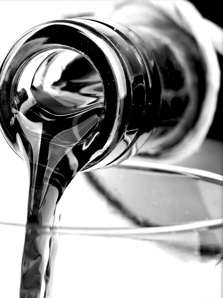 Wine Pouring Into Glass Poster, Bar Cart Print, Black And White, Cocktail Wall Art, Alcohol Poster, Home Bar Wall Decor