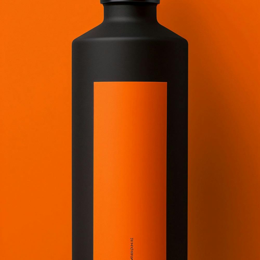 Wasserflaschen-Mockup