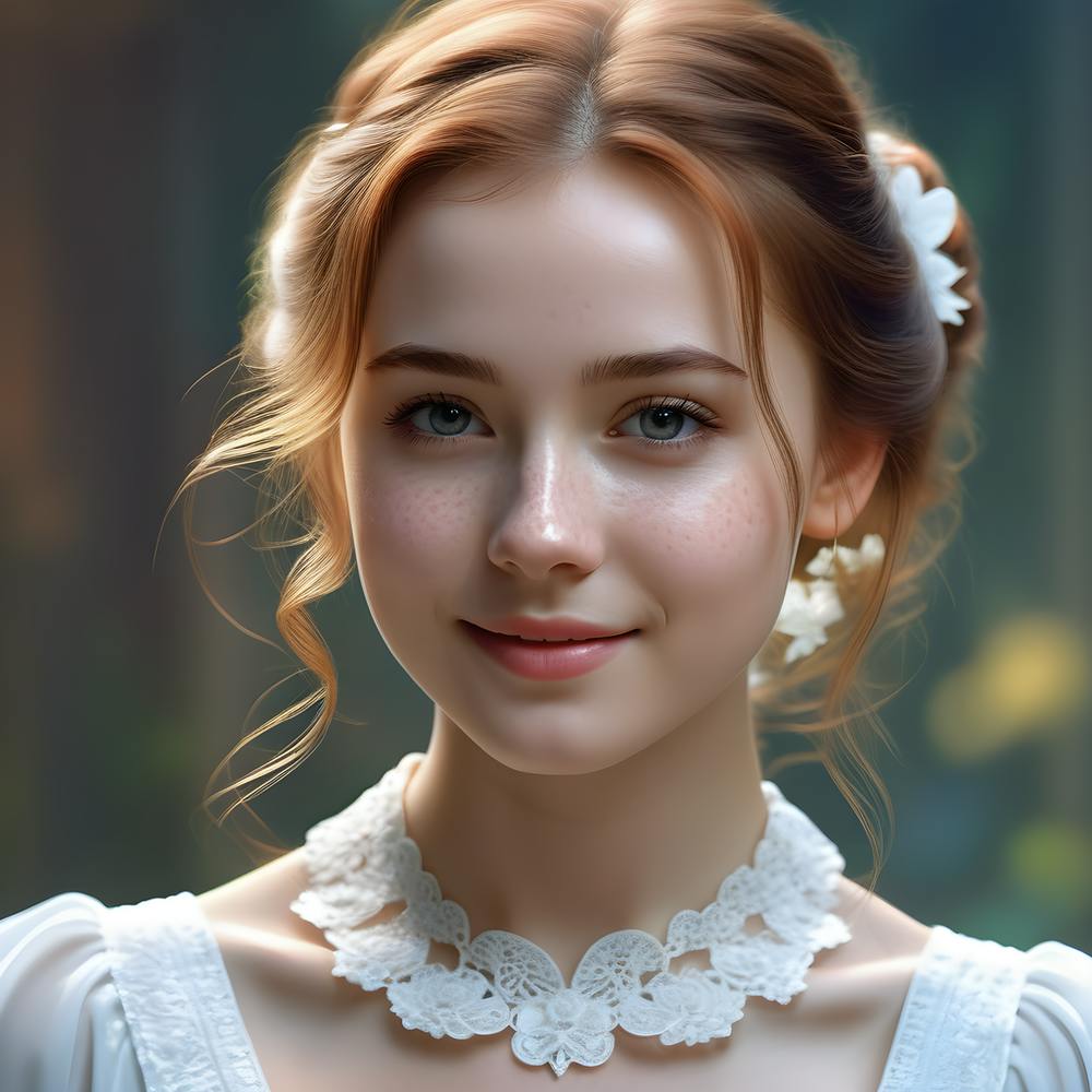 Portrait D'Une Jeune Femme