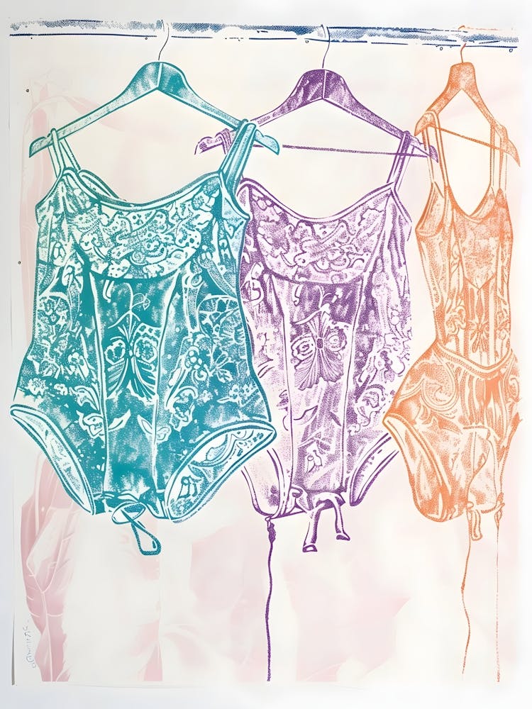 Three Lingerie Prints 2