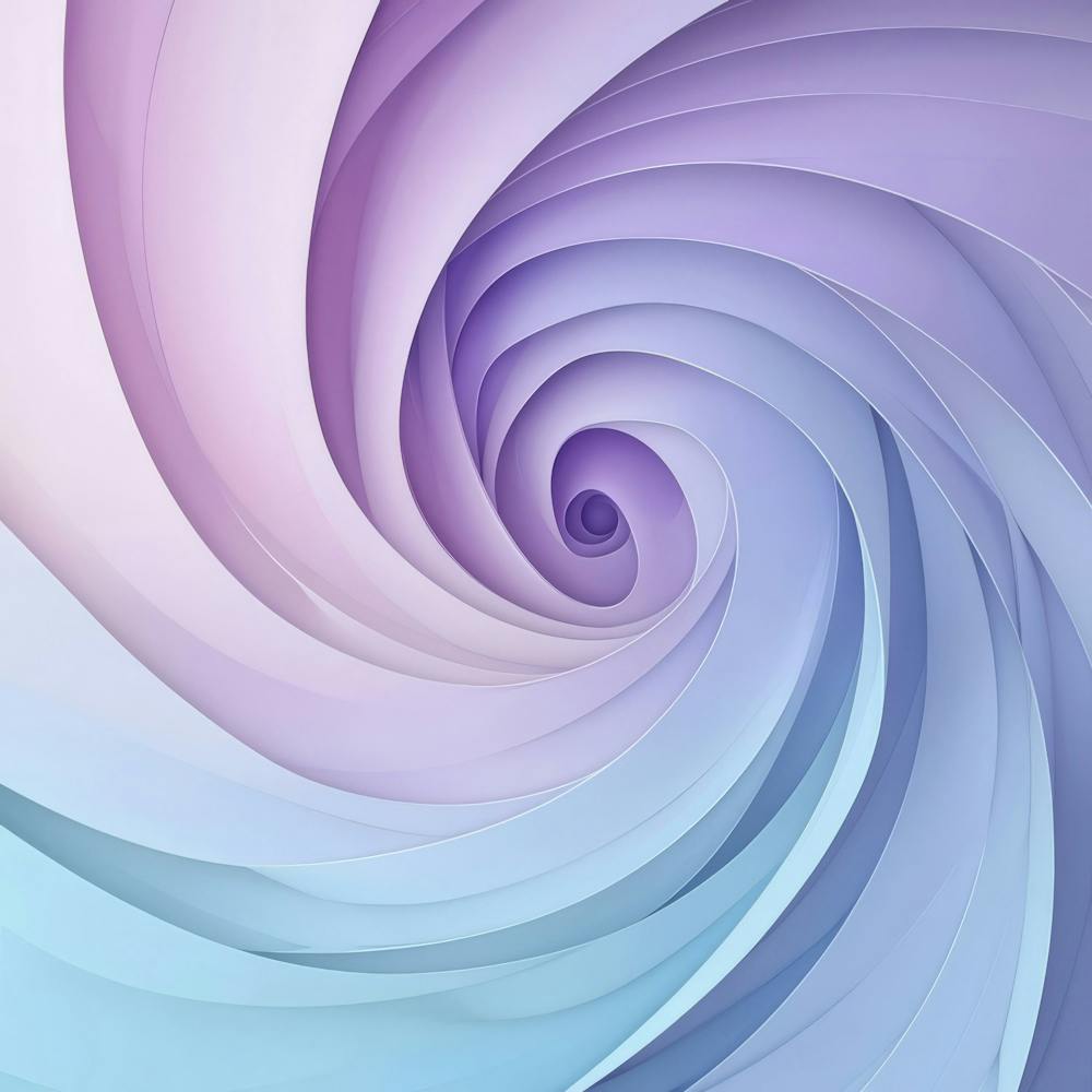 Spiral - Generated AI. Wall