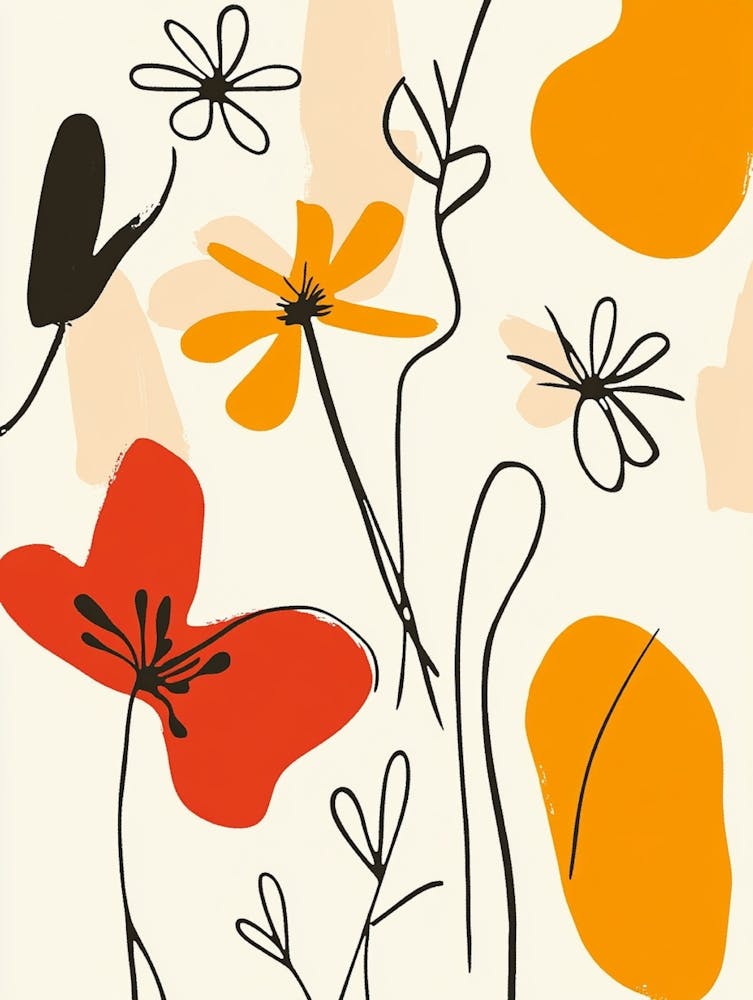 Abstract Flowers 84