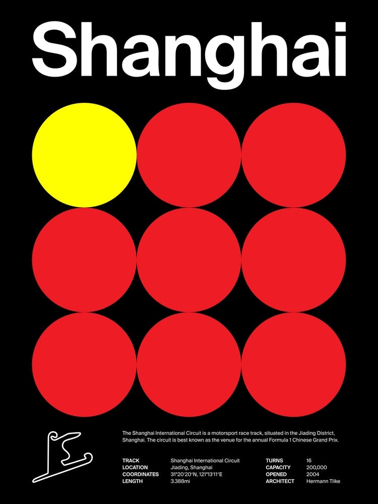 Mid Century Dark Shanghai F1