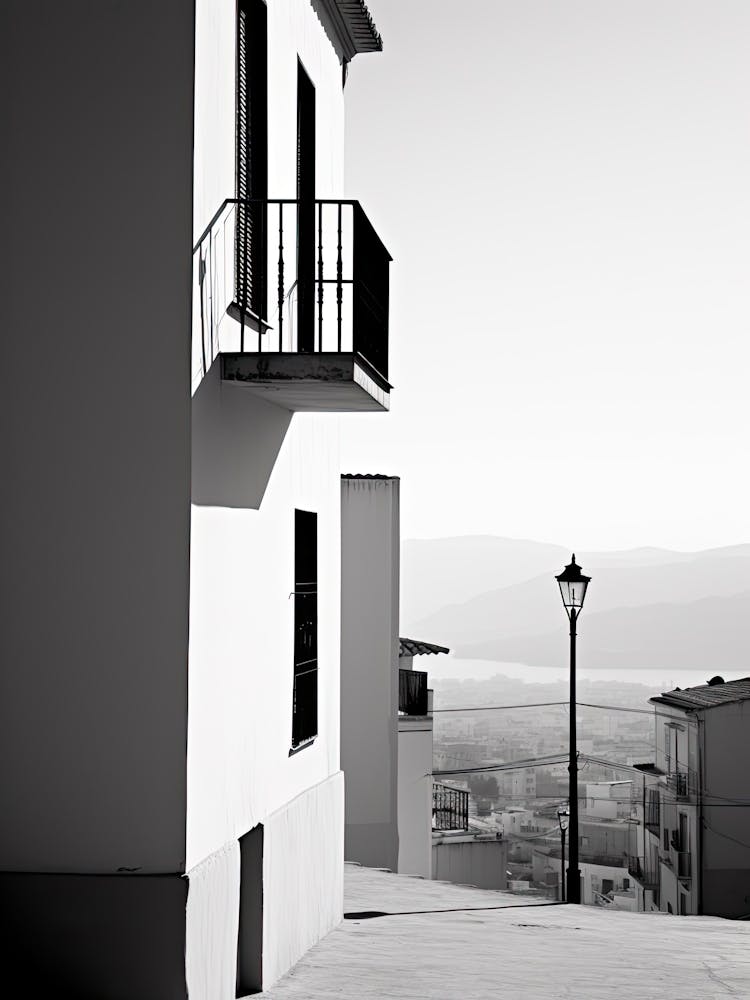 Granada, Spain, Black And White Photography 1