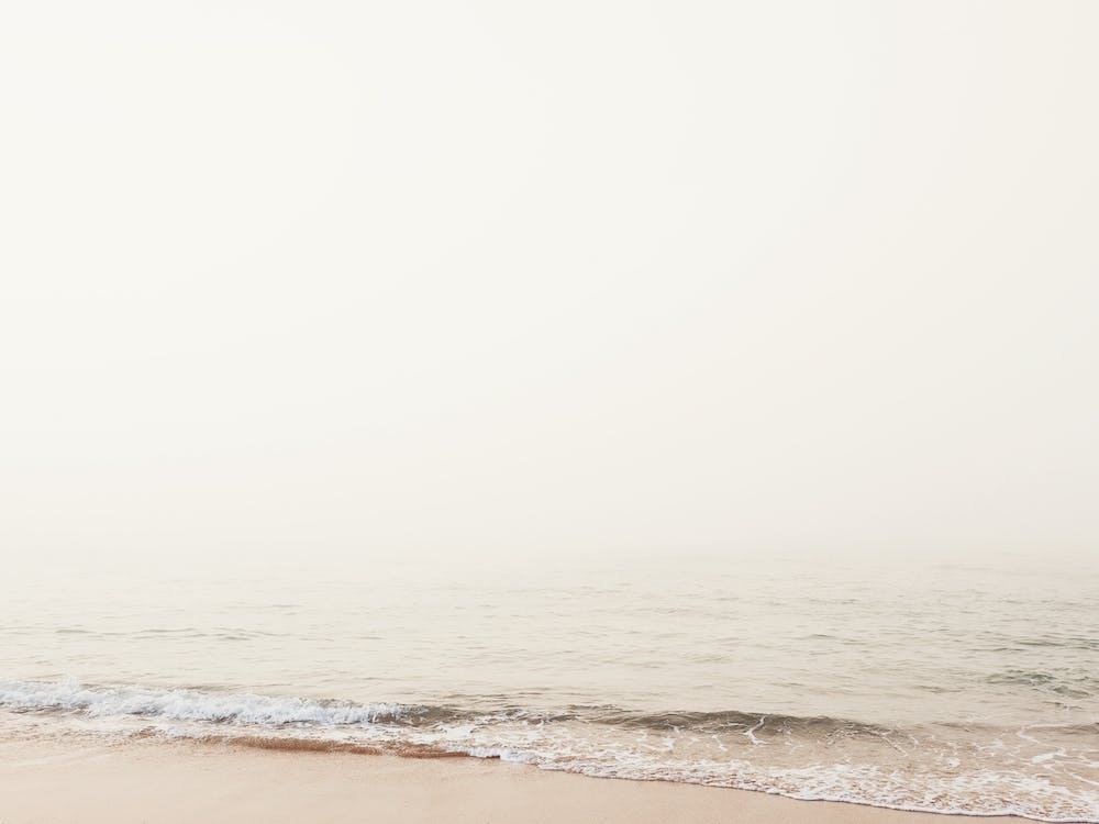 Pink Beach Waves