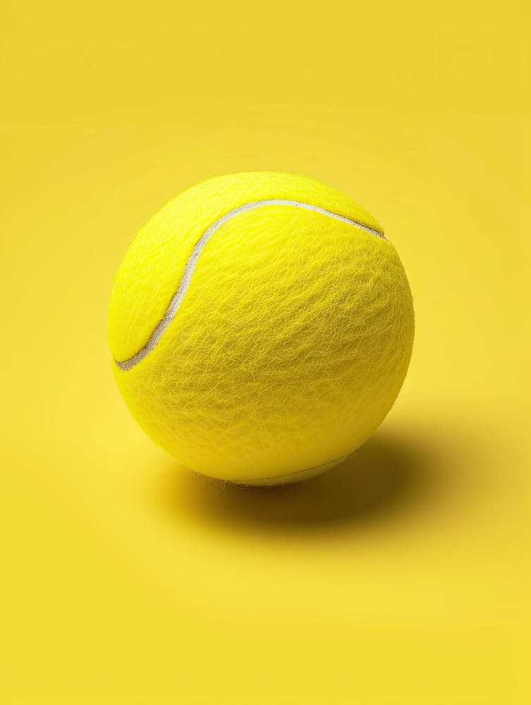 Painted Motion Tennis Ball