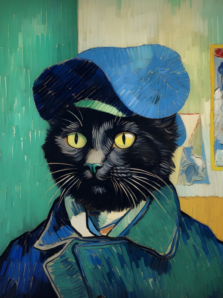 Portrait of a cat, Vincent van Gogh 2