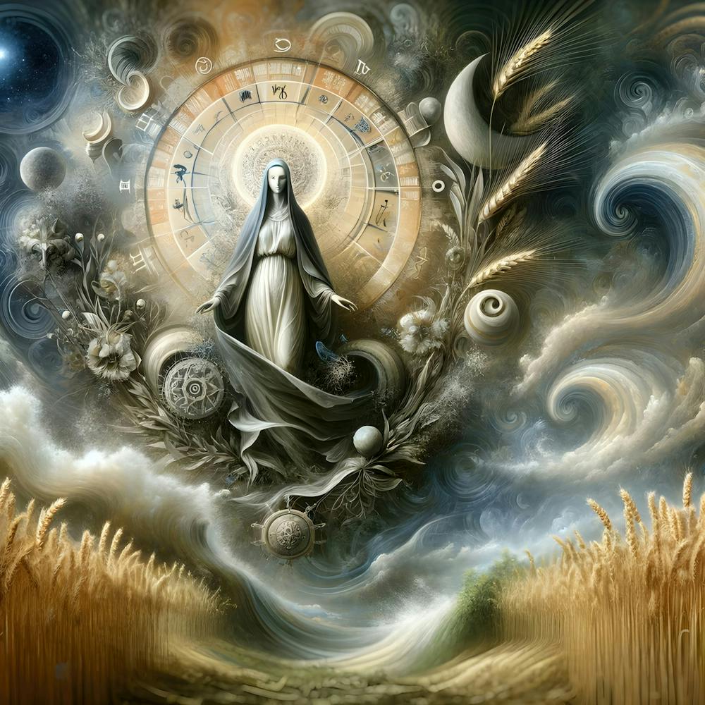 A Cosmic Harmony: The Virgin of the Zodiac