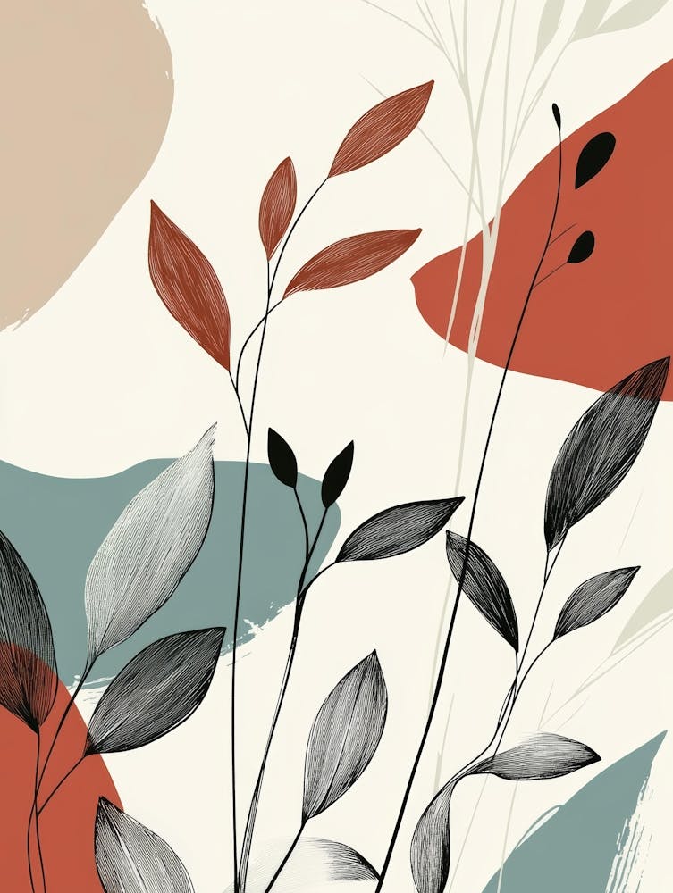 Abstract Leaves 84