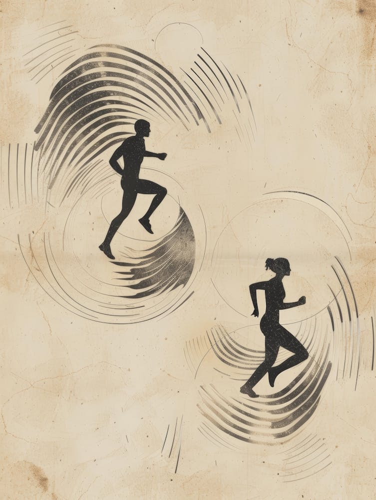 Running Silhouettes 1