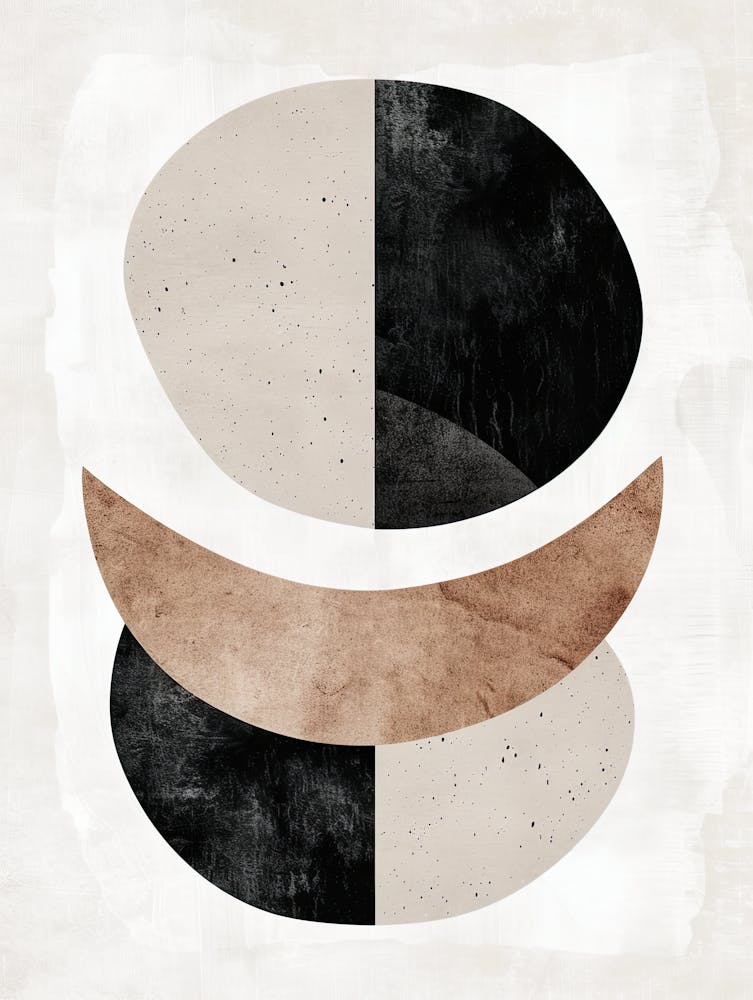 Alexey Hrom Modernes Einfaches Minimales Poster Kunstwerk