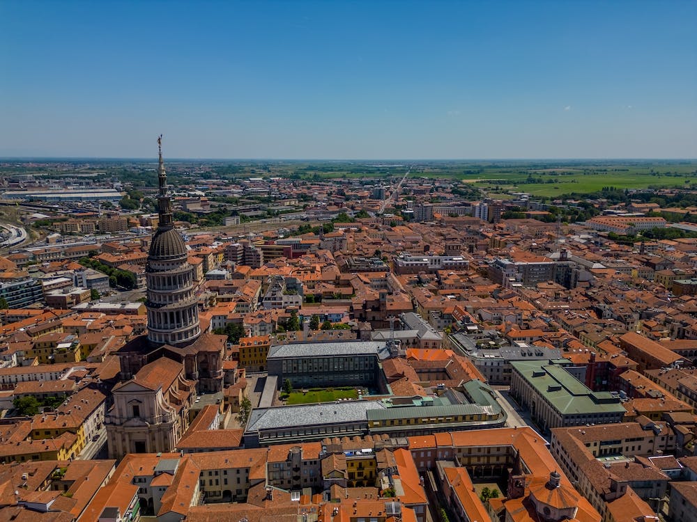 View of the Italian old town