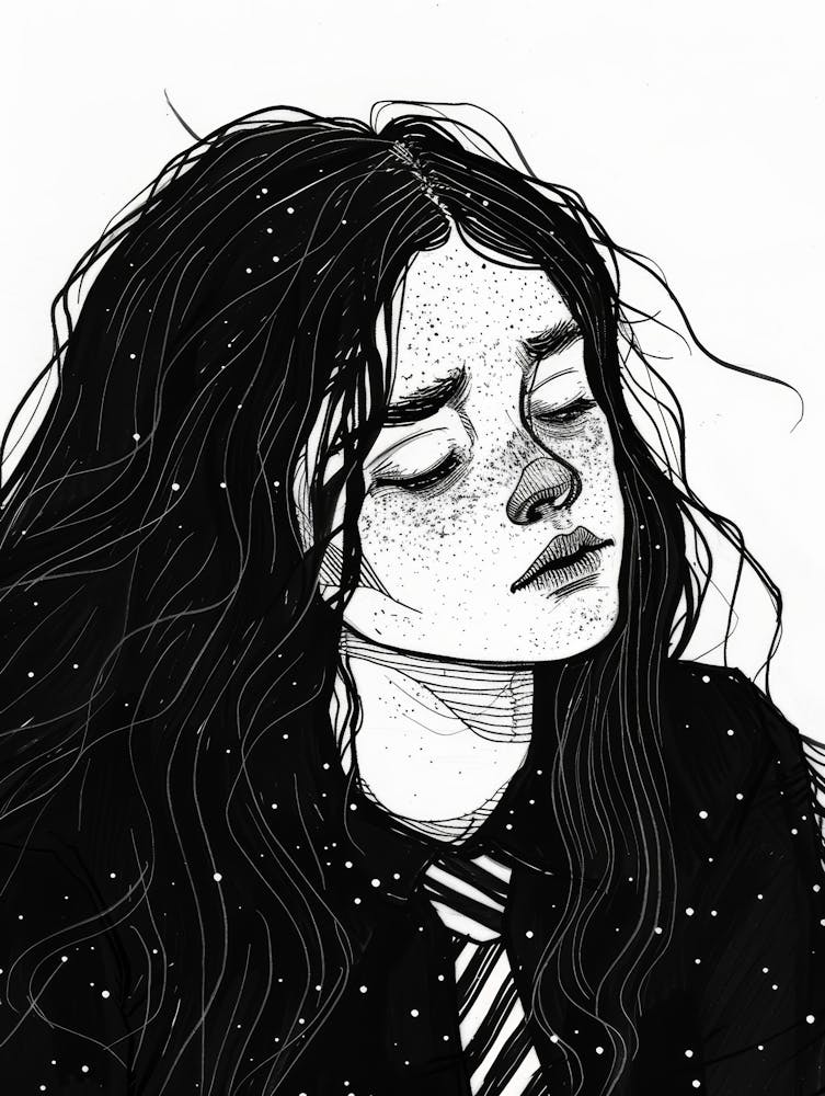 Girl With Long Hair 19