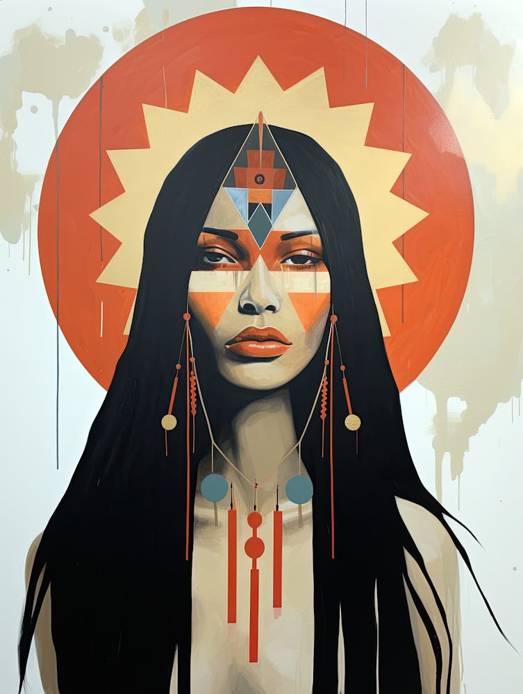 Boho Tribal Harmony, Boho Art Style