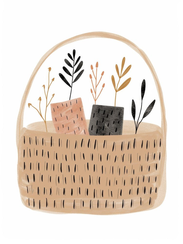 Basket Of Flowers 10