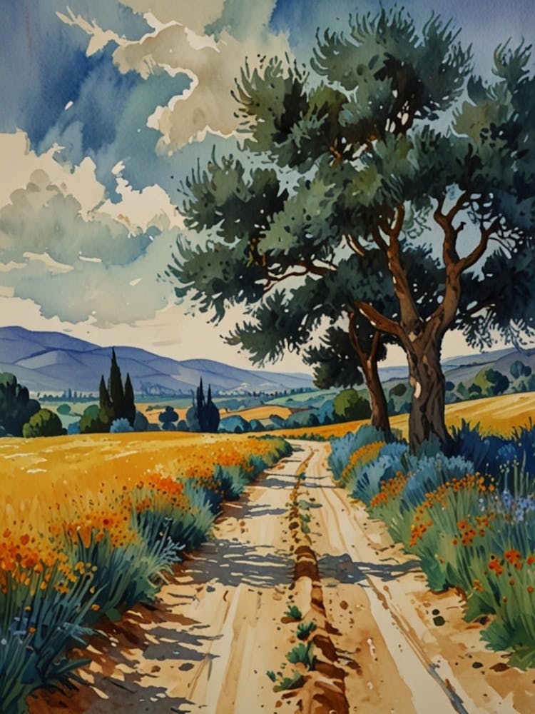 Road In The Countryside