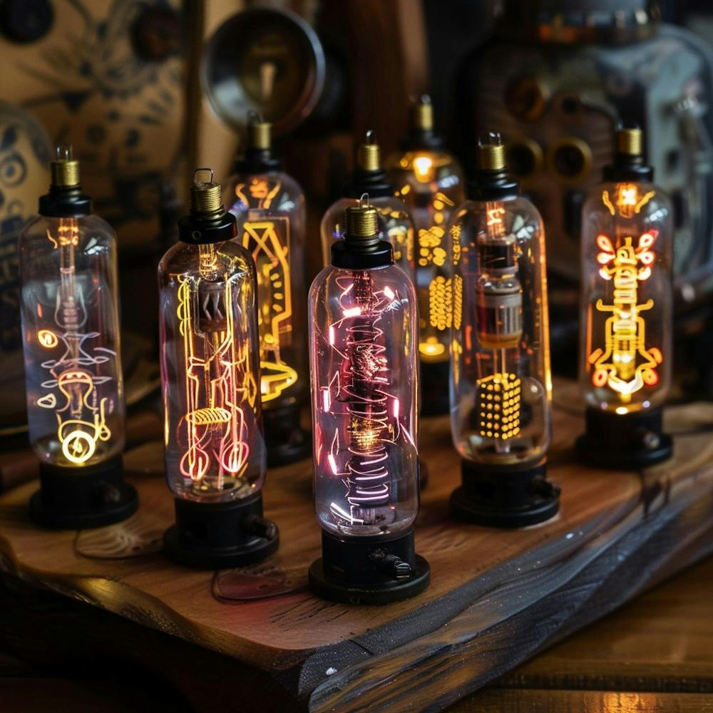 Steampunk Lamps 1