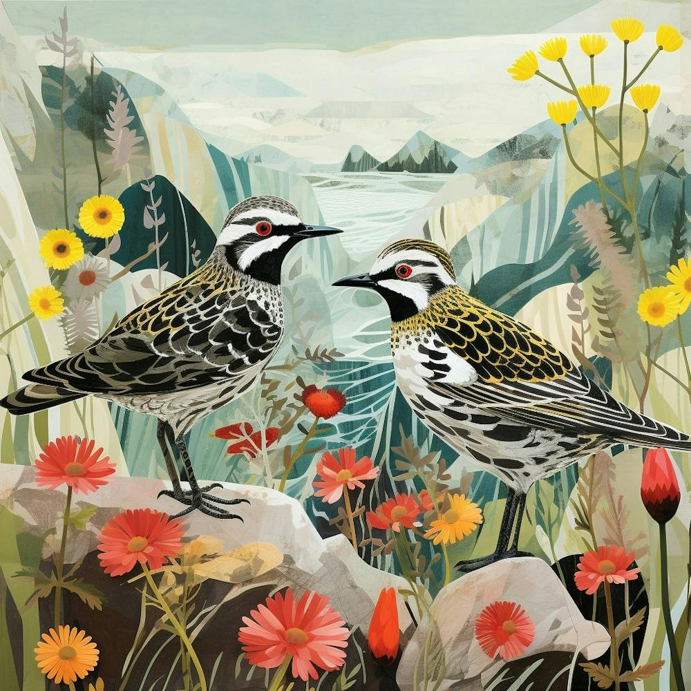 Bird In Nature Lark 3