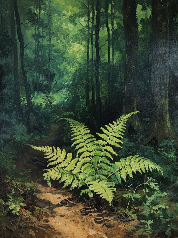 Walking Fern Painting 4