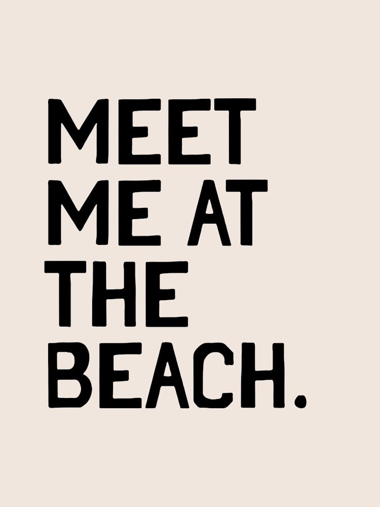 Meet Me At The Beach