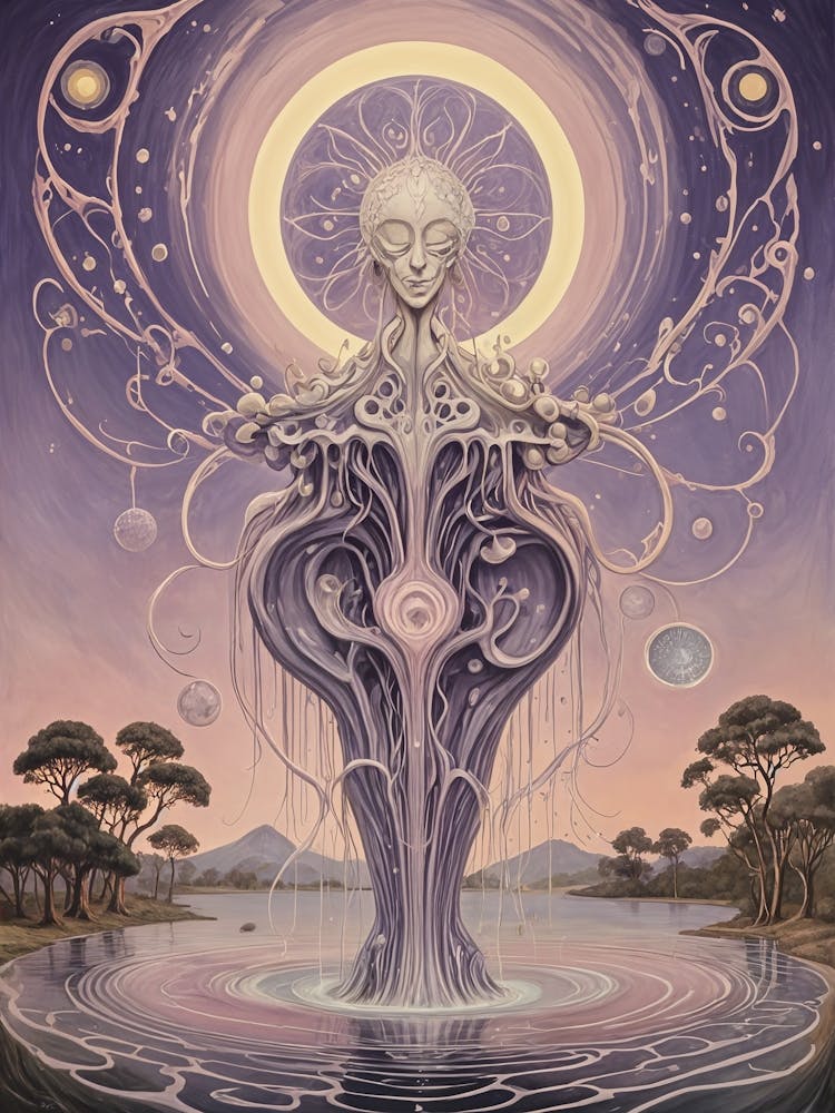 Lavender Swamp Creature