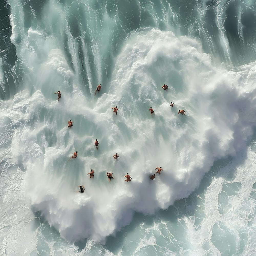 Heart Shaped Wave