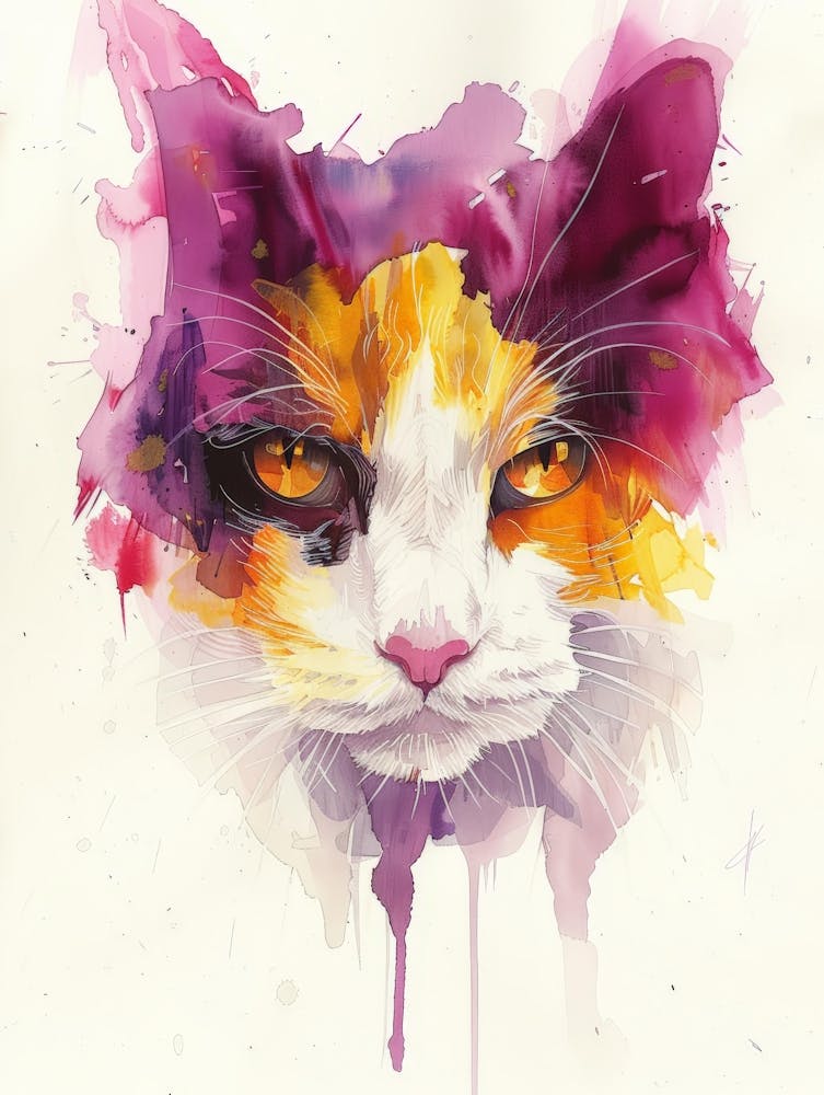 Colorful Cat