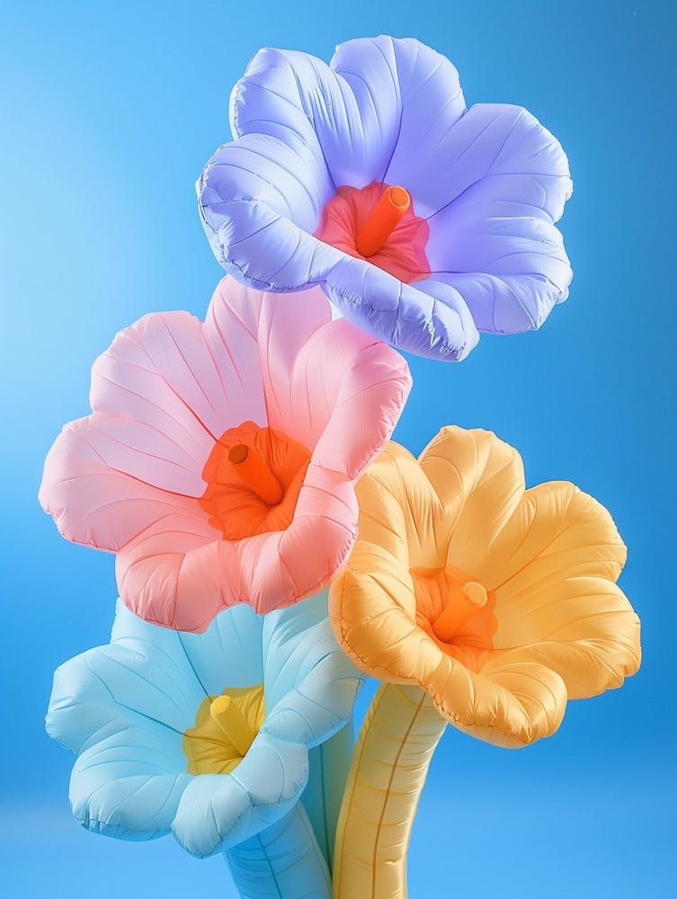Dreamy Inflatable Flowers Hollyhock 2