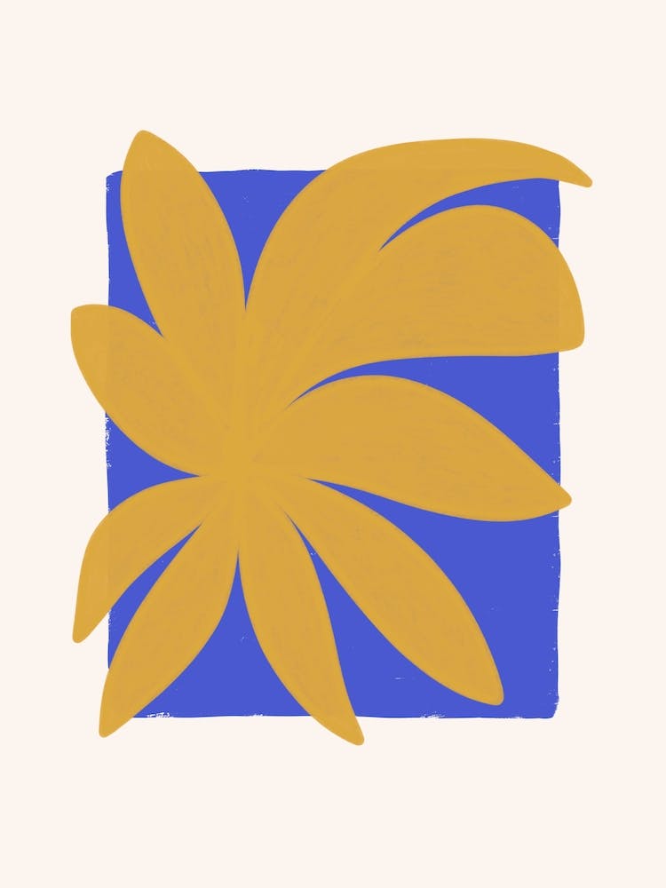 Tropisches Blatt