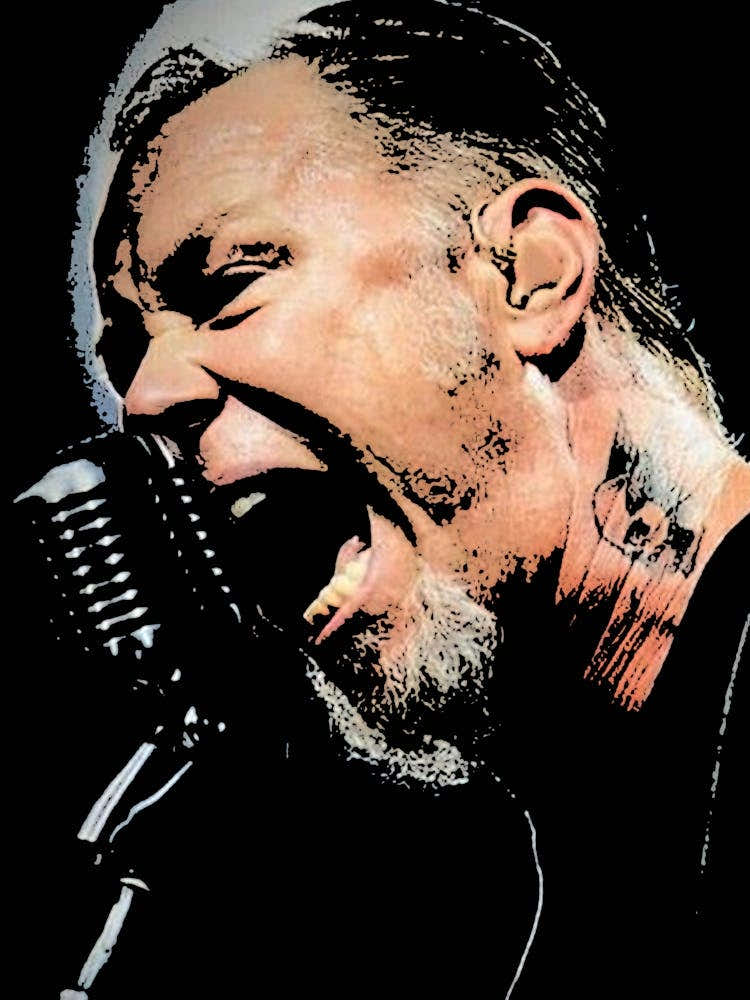 James Hetfield Metallichead band music 30