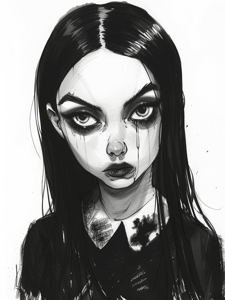 Black and White Sketch