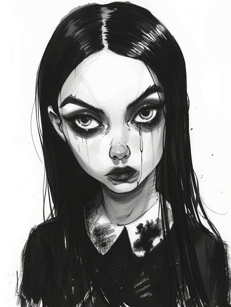 Black and White Sketch