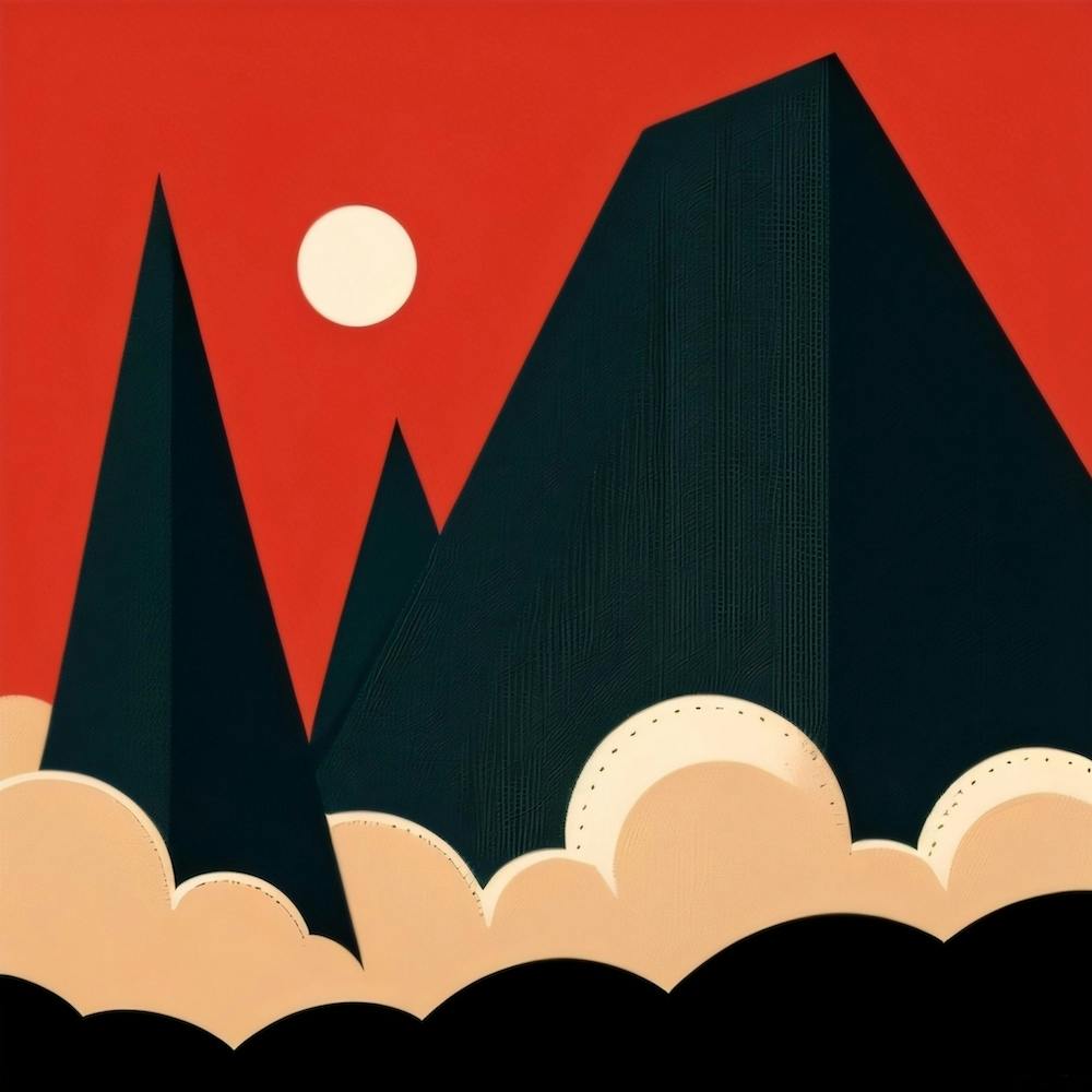 Mountains And Clouds