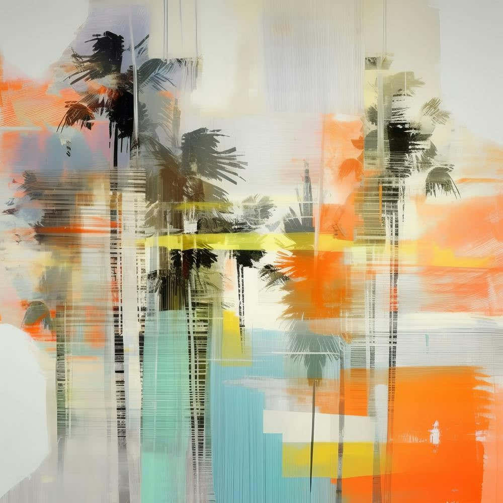 Palm Lined Horizons 3