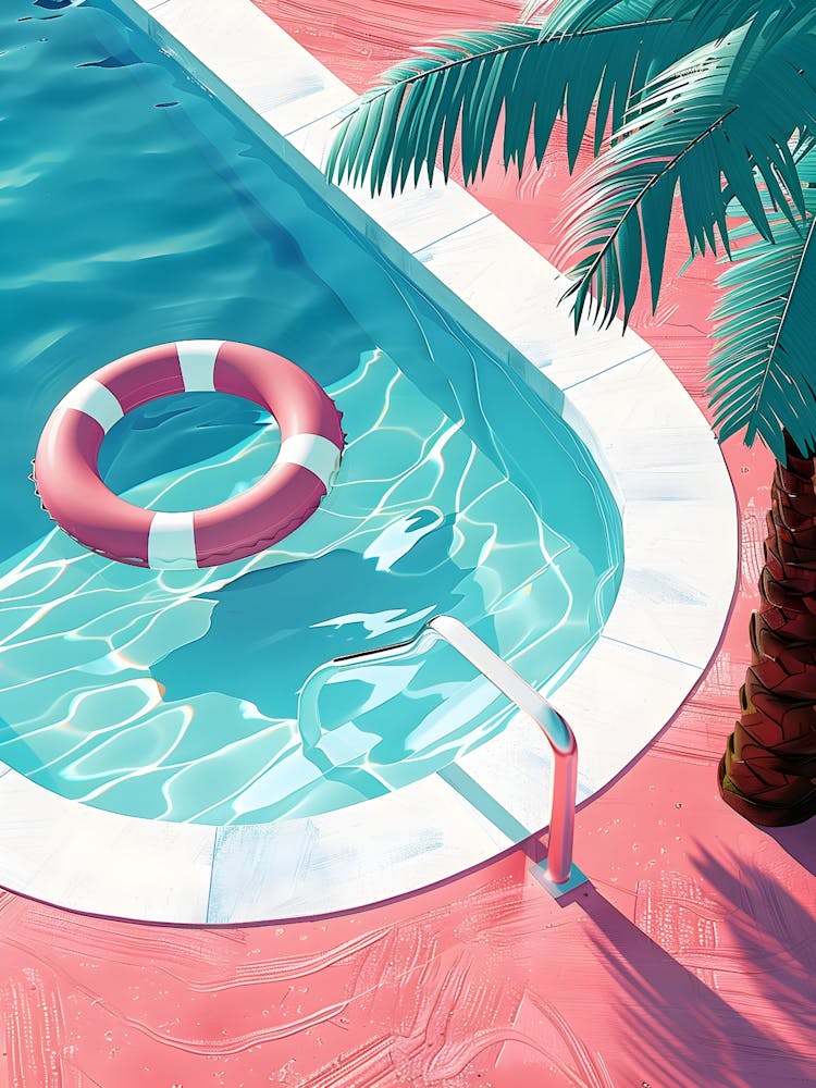 Illustration Of A Swimming Pool 1
