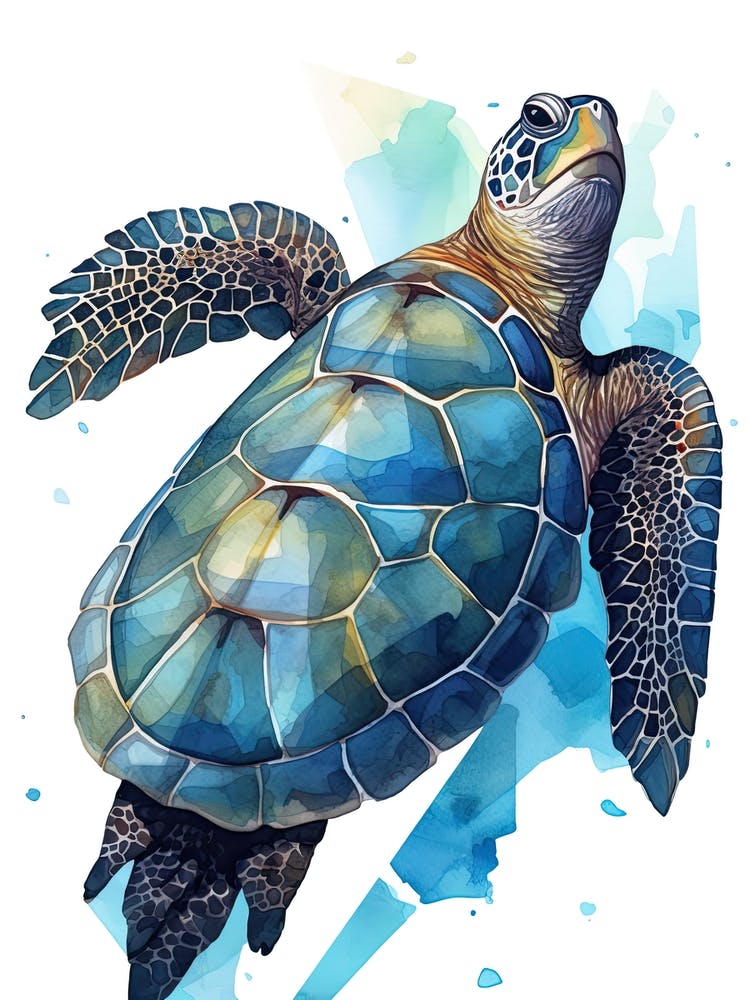 Painting  Sea Turtle