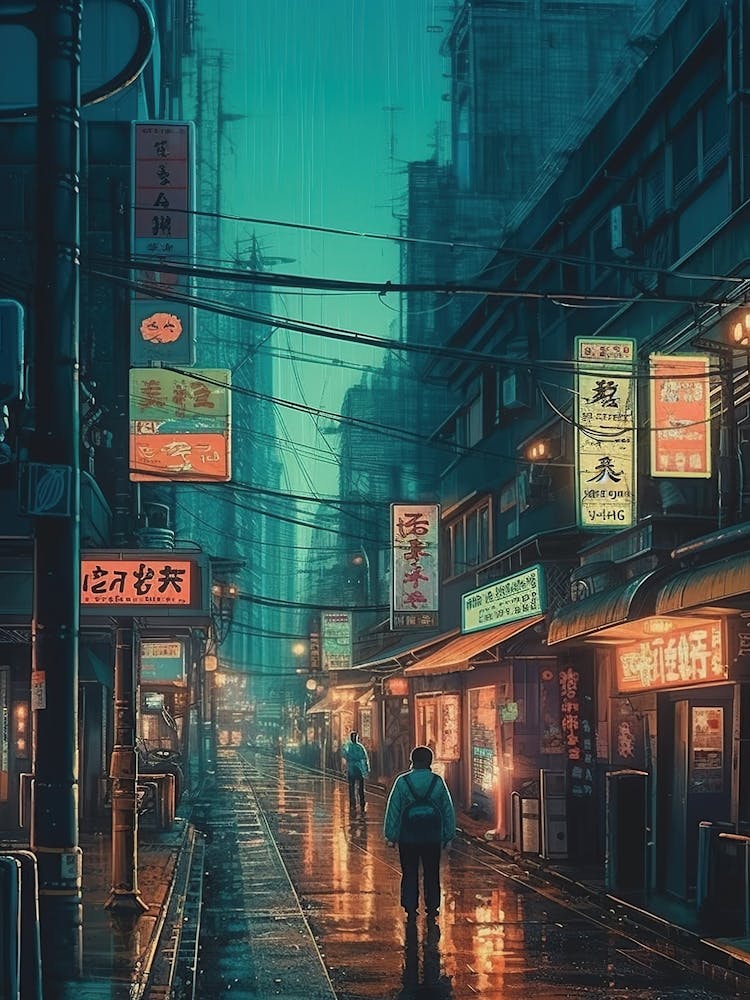 Rainy Night In Tokyo 1