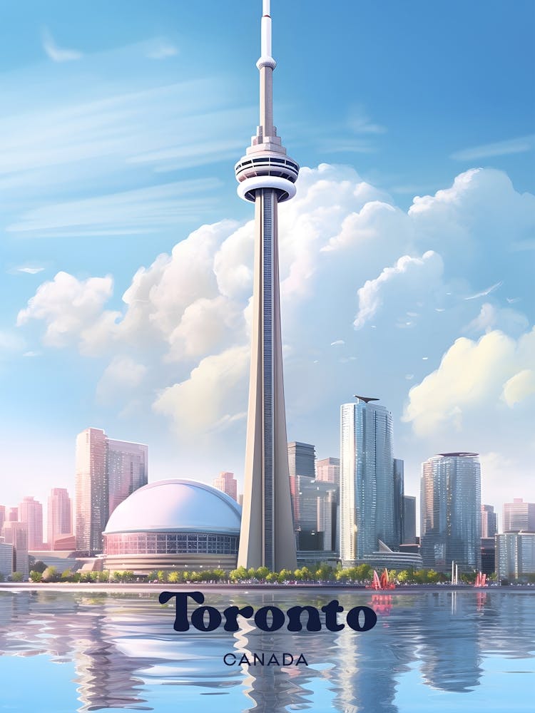 Toronto Canada Art de Voyage Urbain
