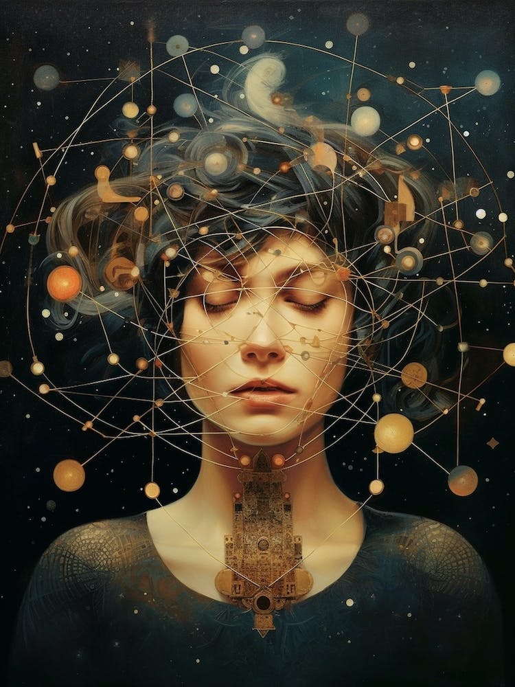 Whimsical Lady Universe Celestial 10