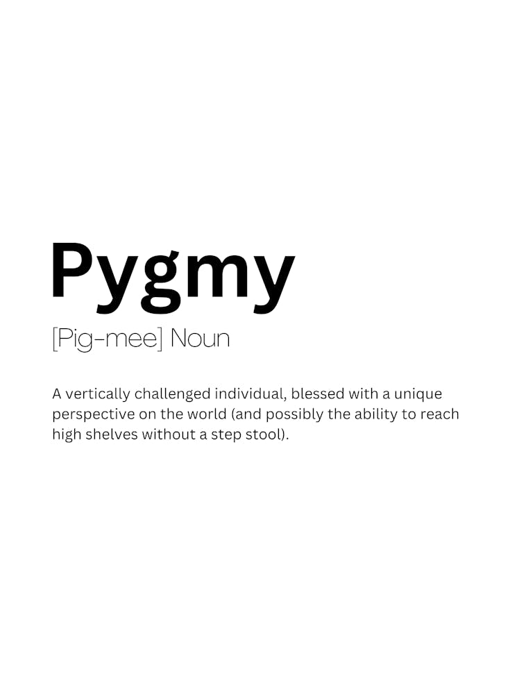 Pygmy Definition Meaning 1