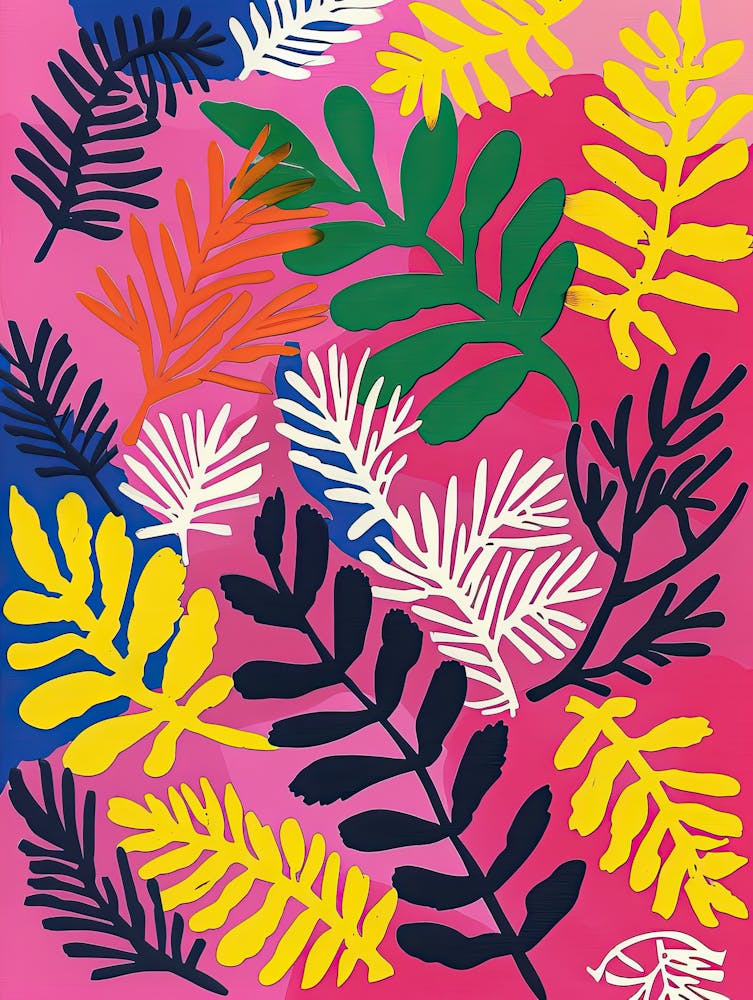 Jungle Eruption Matisse Style