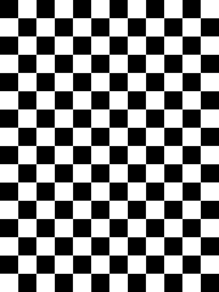 Checkerboard Black And White