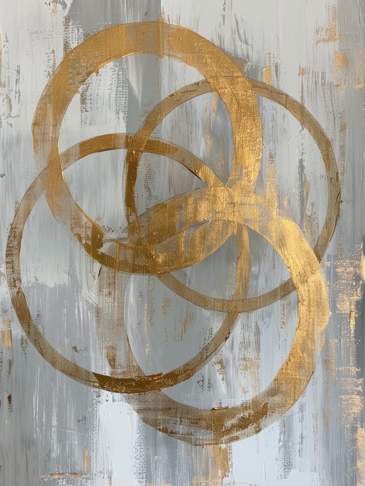 Gold Circles 13