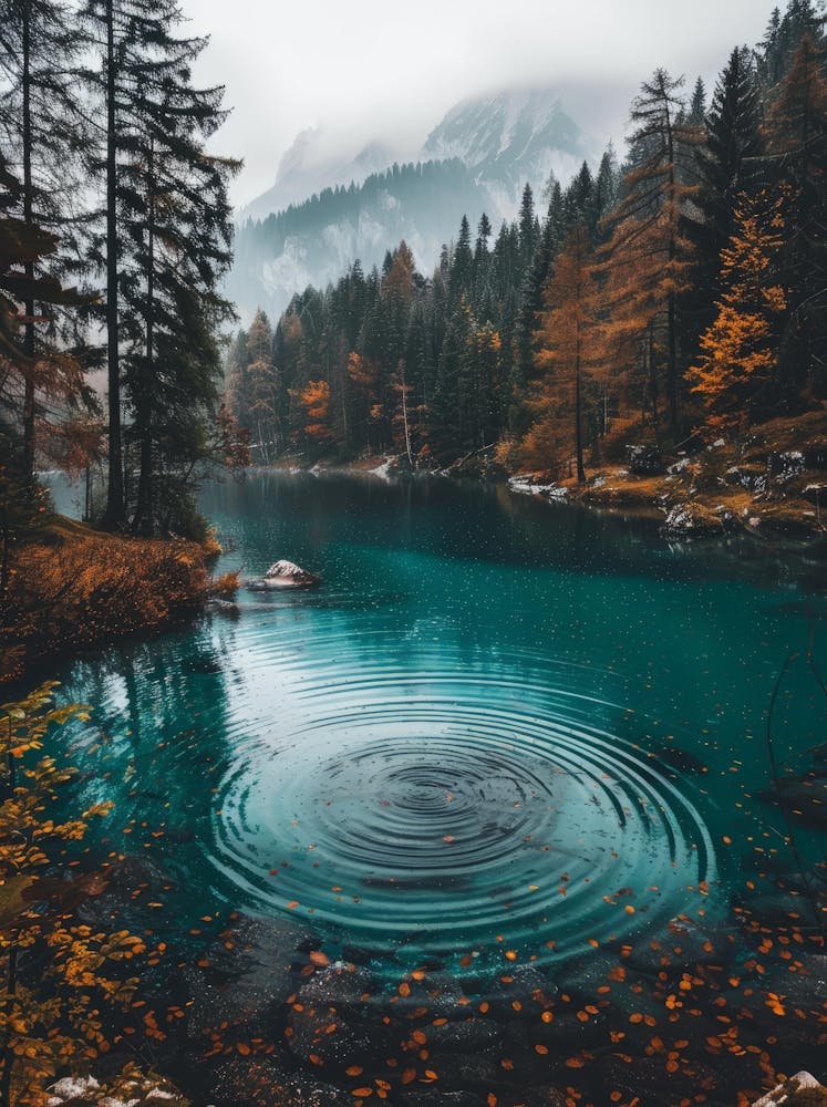 Lake In The Mountains