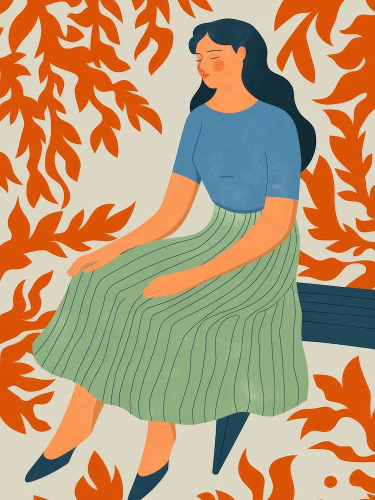 Autumn Contemplation Seat