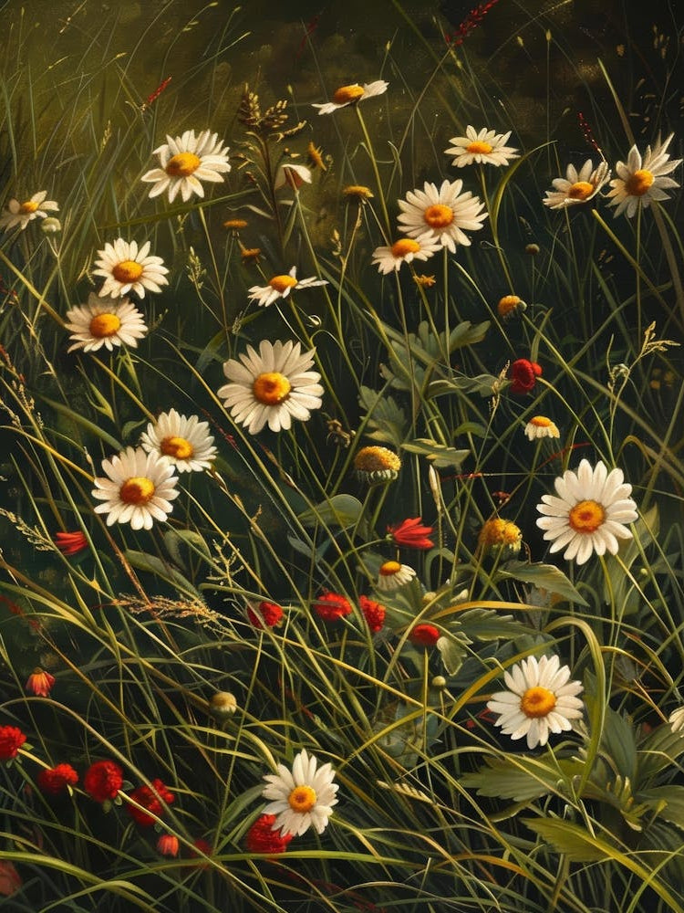 Daisies In The Meadow 8
