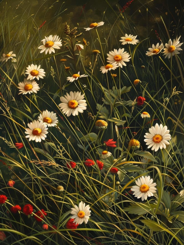 Daisies In The Meadow 8