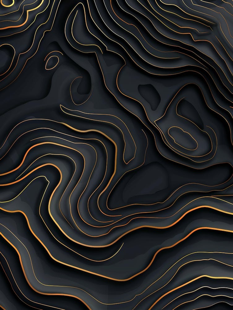 Abstract Wavy Lines 4