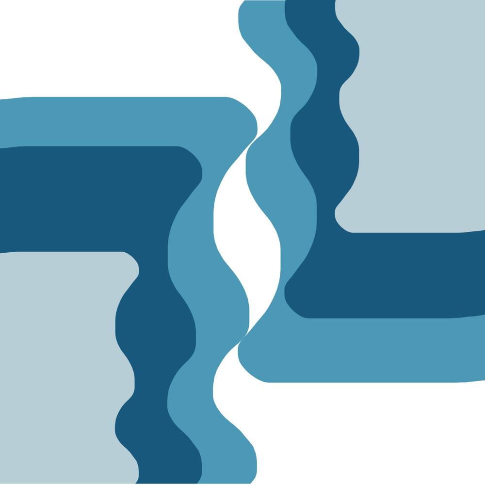 Vintage Abstract Waves 1